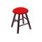Holland Bar Stool Co Oak Vanity Stool, Dark Cherry Finish, Graph Chalice Seat RC18OSDC011 - alternate 1